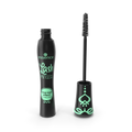 Essence Mascara Lash Princess black tube with spoolie brush showing volumizing and lengthening mascara formula