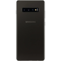 Samsung Galaxy S10 smartphone with edge-to-edge Dynamic AMOLED display shown from the front and back