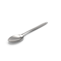 Ergonomic kitchen spoon with durable construction displayed on a clean wooden surface