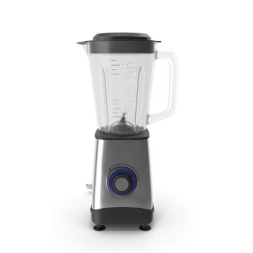 Compact Boxed Blender on a clean kitchen countertop ready for use