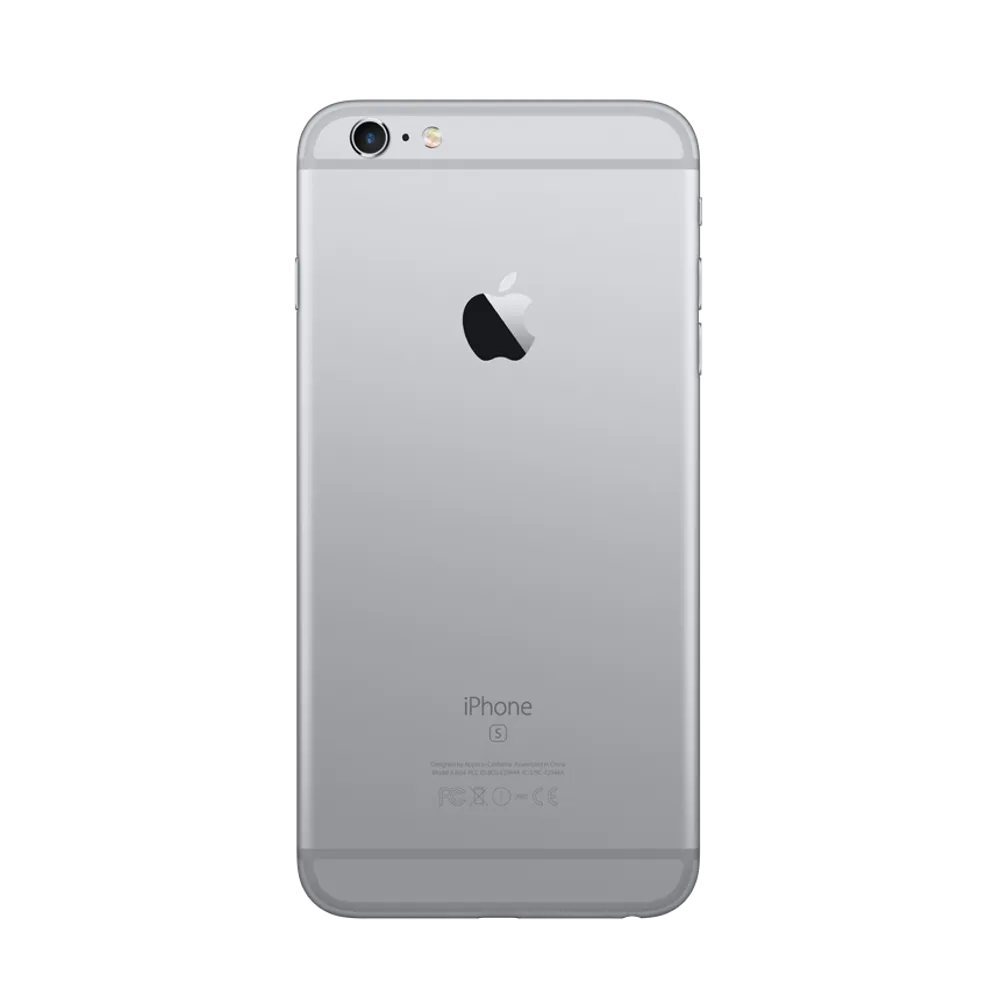 Apple iPhone 6 silver aluminum smartphone with 4.7-inch Retina HD display shown from the front and side