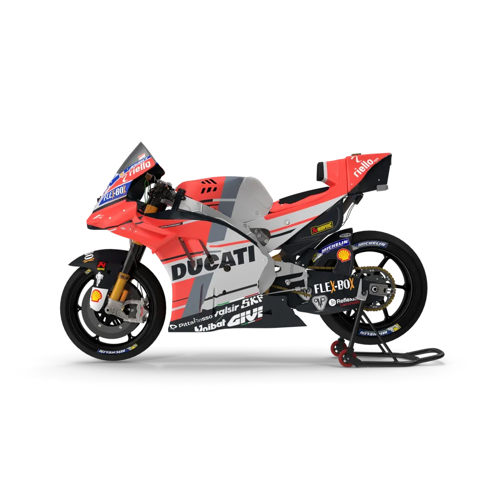 MotoGP CI.H1 high-performance racing motorcycle with aerodynamic bodywork and race-inspired design on a track surface
