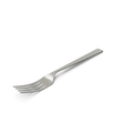 Classic stainless steel dining fork on a clean white background, ergonomic and durable everyday utensil