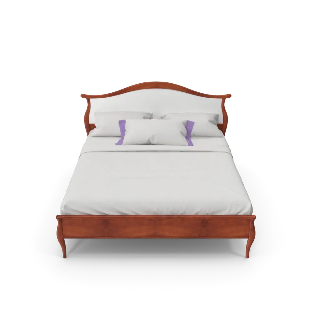 Annibale Colombo luxury bed frame with elegant upholstered headboard in a sophisticated bedroom setting