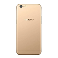 Oppo A57 mid-range smartphone showing front display and rear camera on a clean background