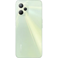 Realme C35 budget smartphone showing front display and glitter finish rear panel