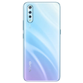 Vivo S1 mid-range smartphone with gradient back design and full-screen display shown from front and rear