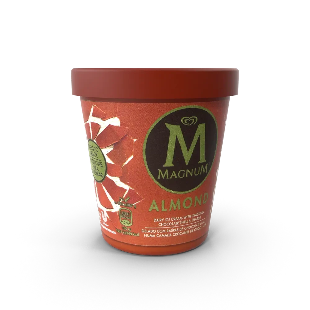 Assorted ice cream flavors in colorful scoops displayed in a row