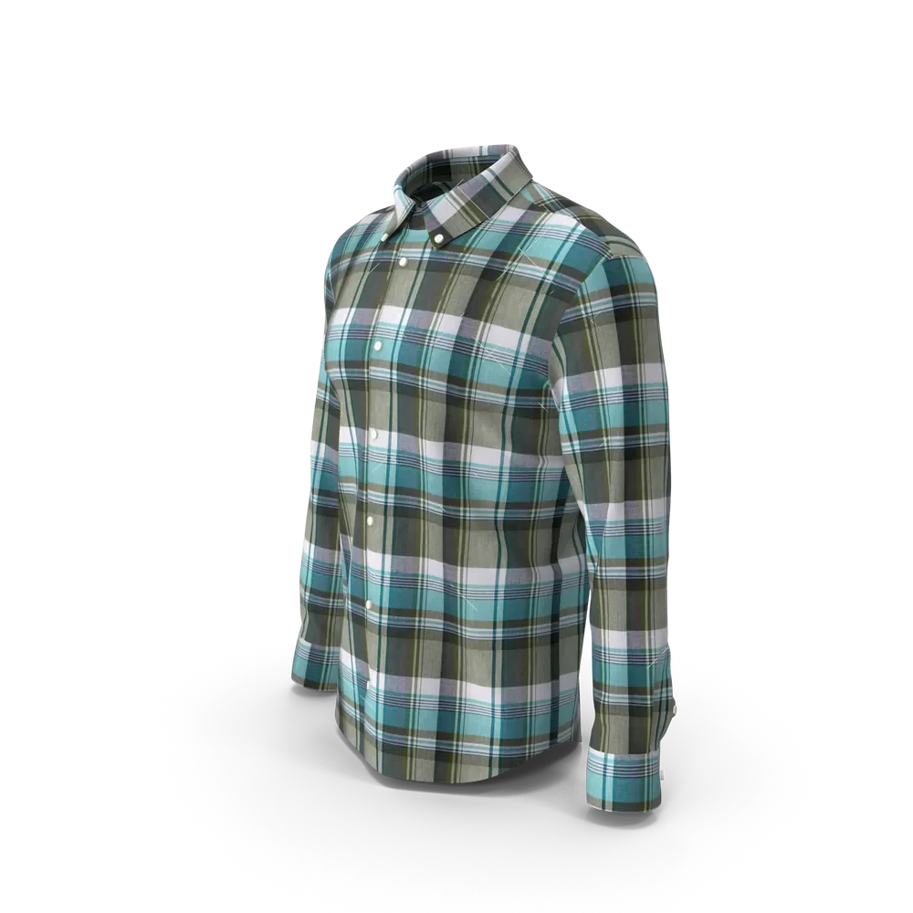 Man wearing a stylish check shirt paired with chinos in a casual setting