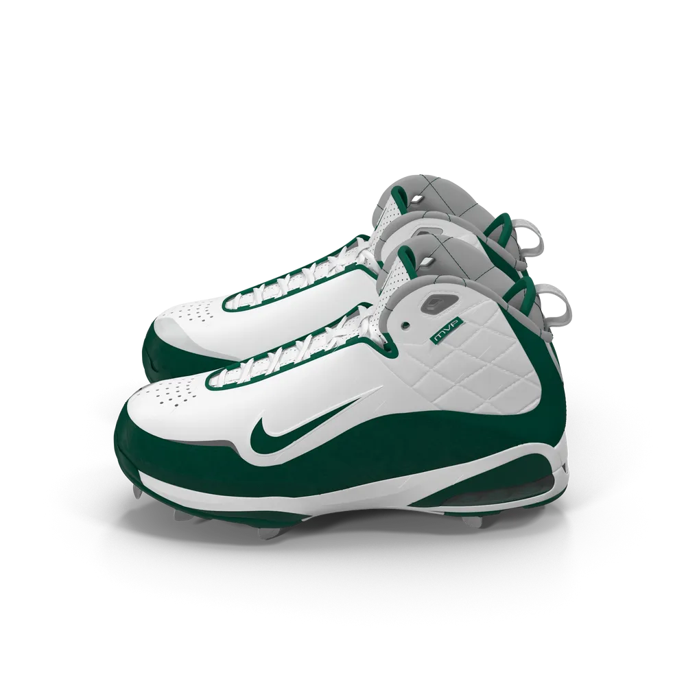 Side profile view of Nike Baseball Cleats showing reinforced ankle support and breathable upper