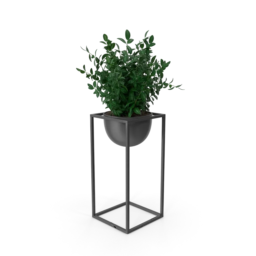 Decorative artificial indoor plant with lush green leaves as a home showpiece