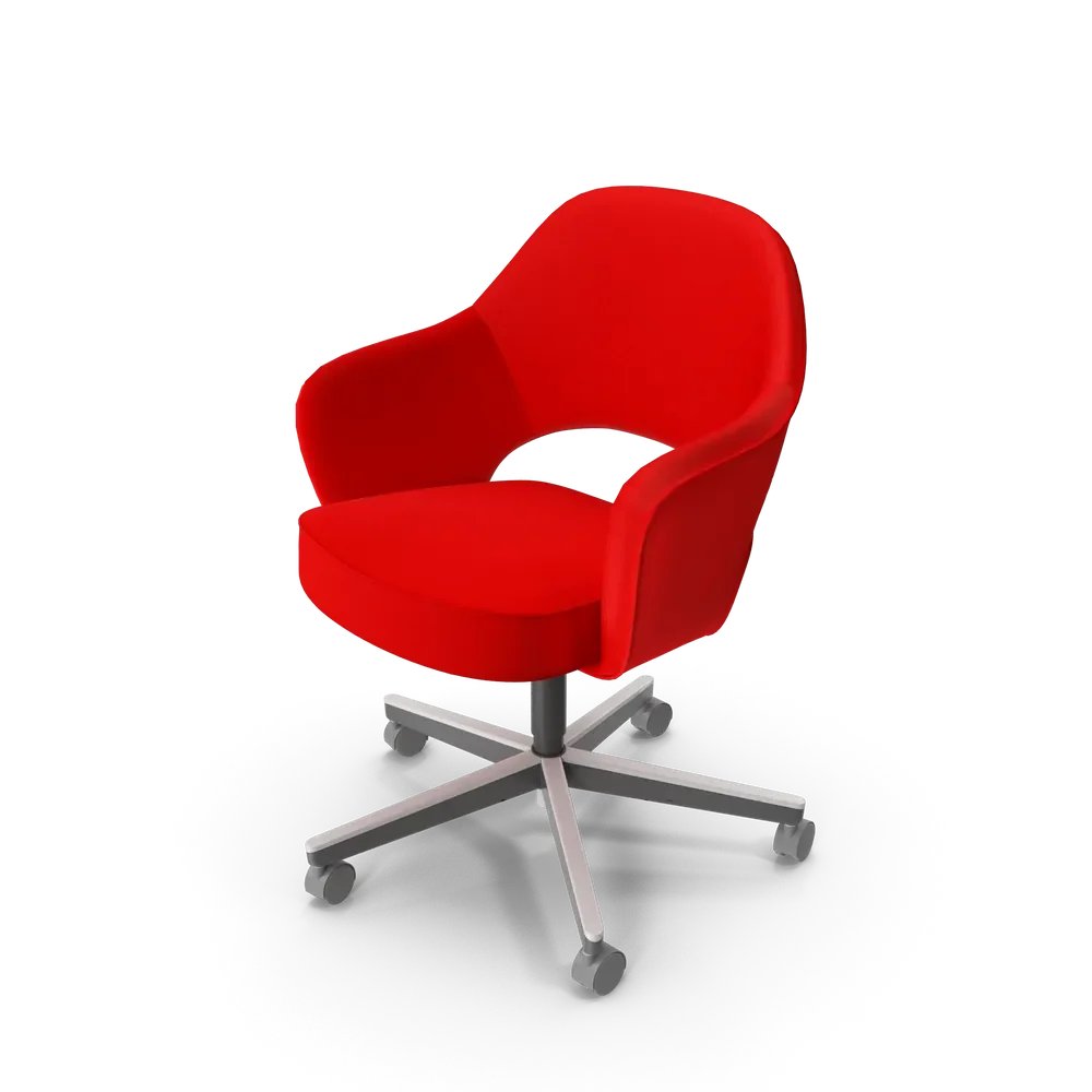 Knoll Saarinen Executive Chair positioned at a conference table in a professional meeting room